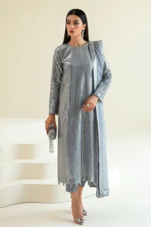 BAROQUE NET FORMAL DRESS BQF1