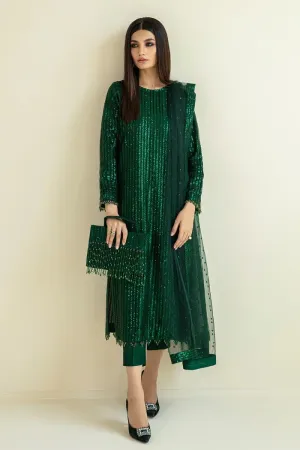 BAROQUE NET FORMAL DRESS BQF2