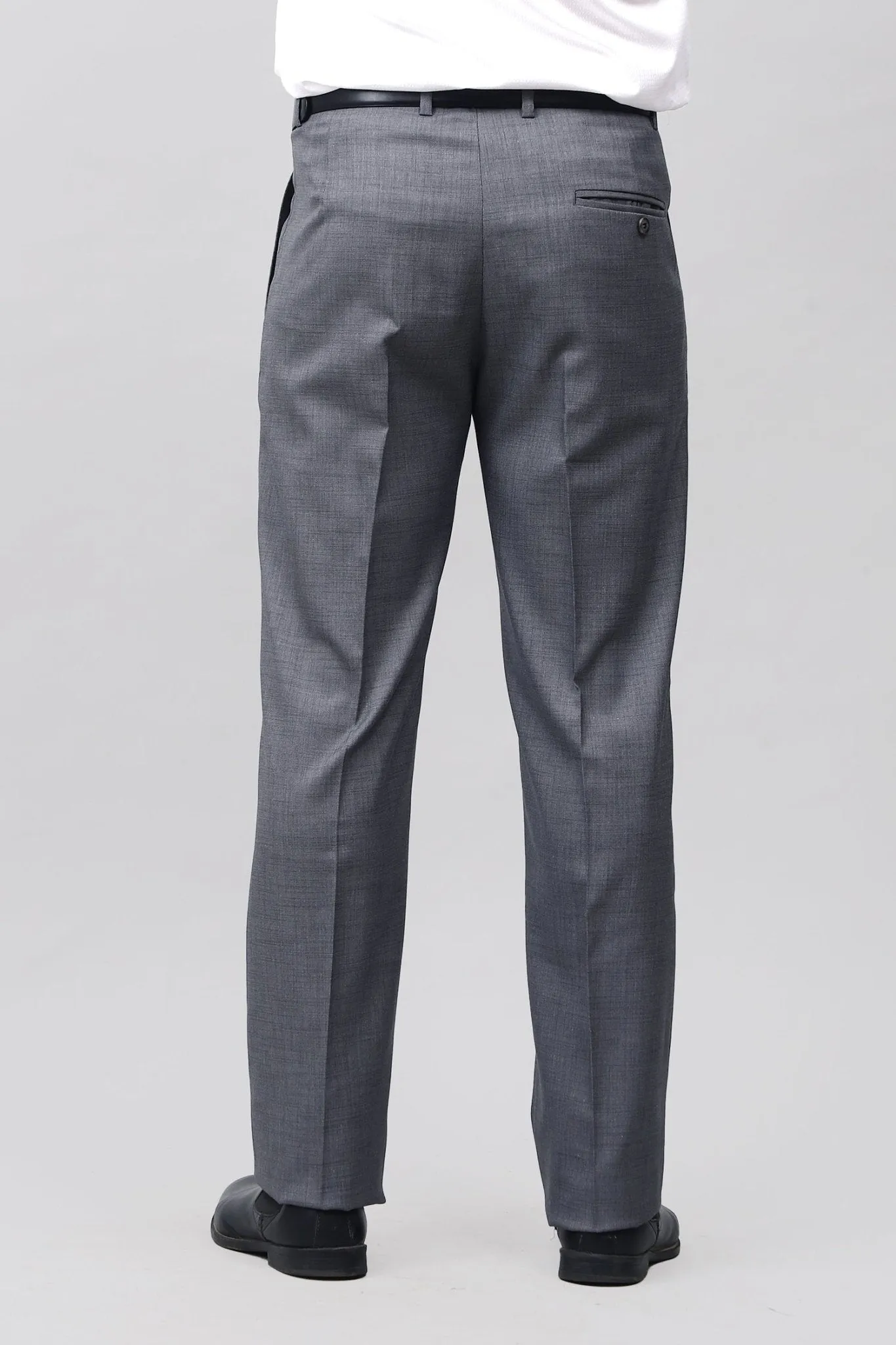 Bluebird Sophisticated Dark Grey Pleated Trouser