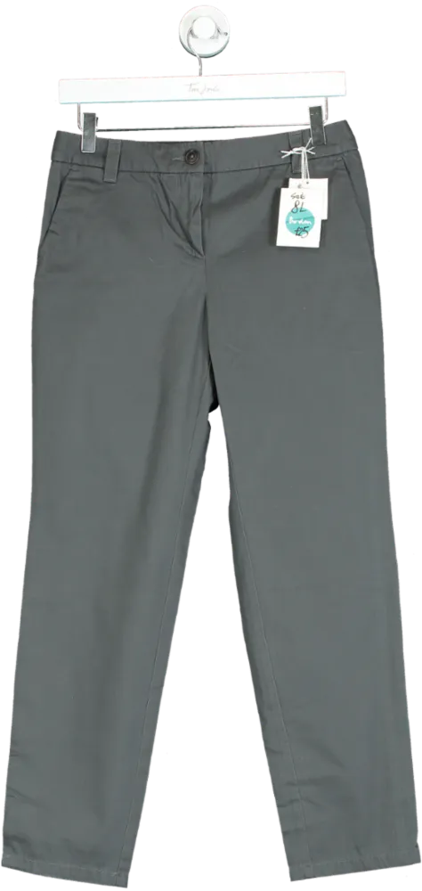Boden Grey Chino Trousers UK 8 Long