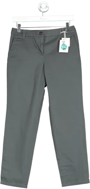Boden Grey Chino Trousers UK 8 Long