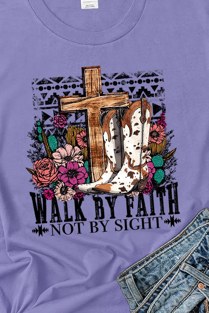 Boots Walk By Faith Short Sleeve Relaxed Fit T-Shirt