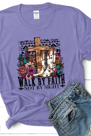 Boots Walk By Faith Short Sleeve Relaxed Fit T-Shirt