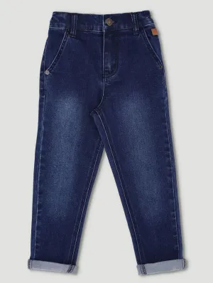 Boys Dark Blue Denim Jean