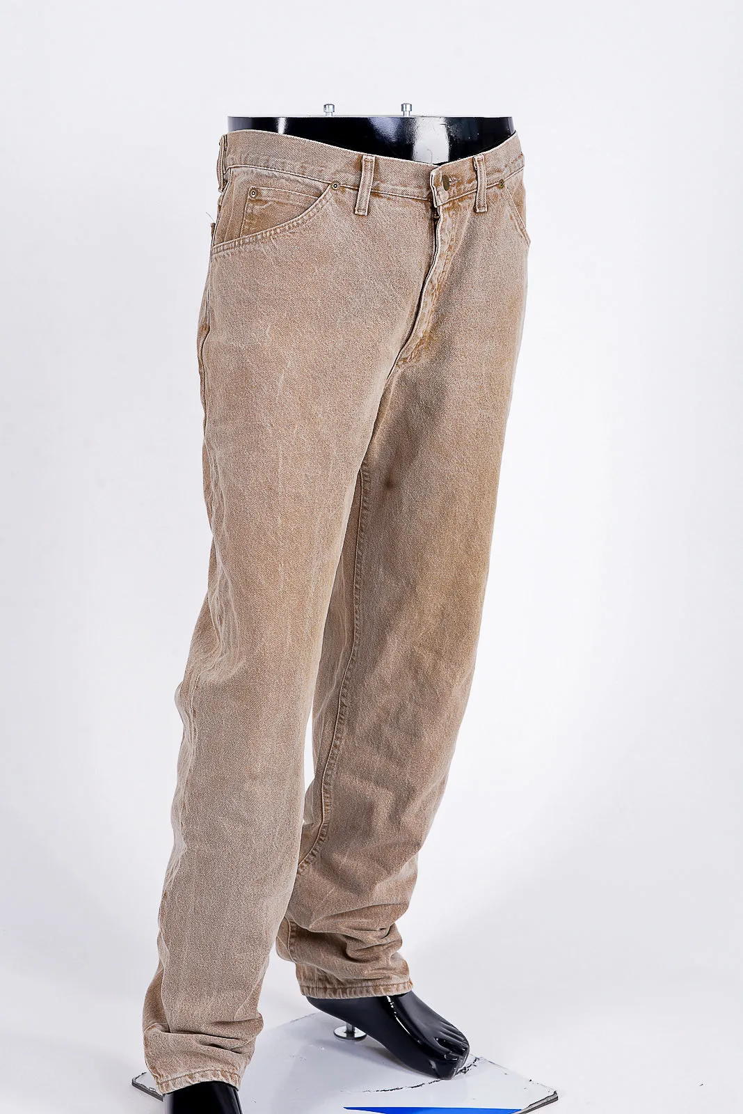 brown wash jeans by Lee
