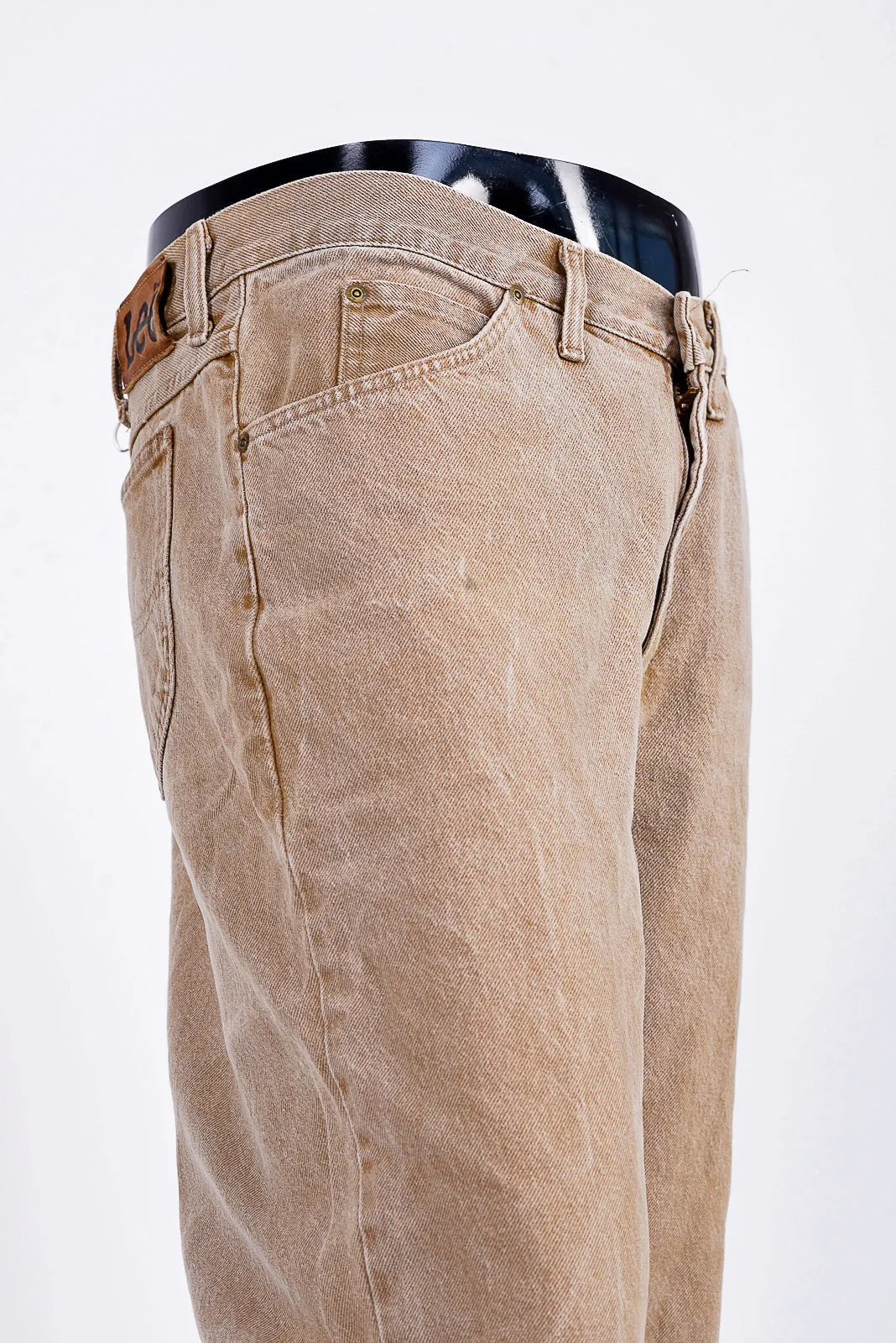 brown wash jeans by Lee