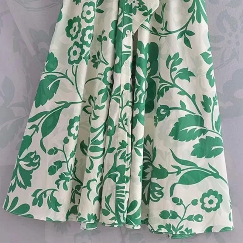 CASUAL POPLIN LAPEL CHIC LOOSE DRESS