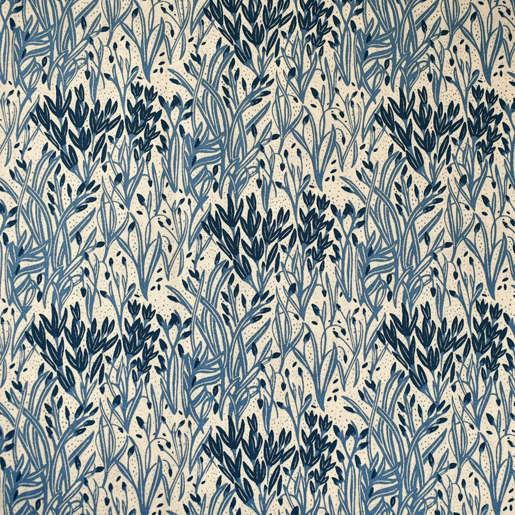 Coyote Hill Meadow Melody Premium Cotton Cream/Blue