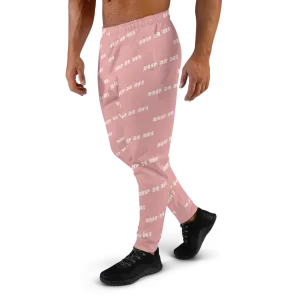 CRXWN | Drip or Dye | Racer Season 1 Unisex Jogger Racing Stripes Sweatpant Zoom Matte Pink Bunny