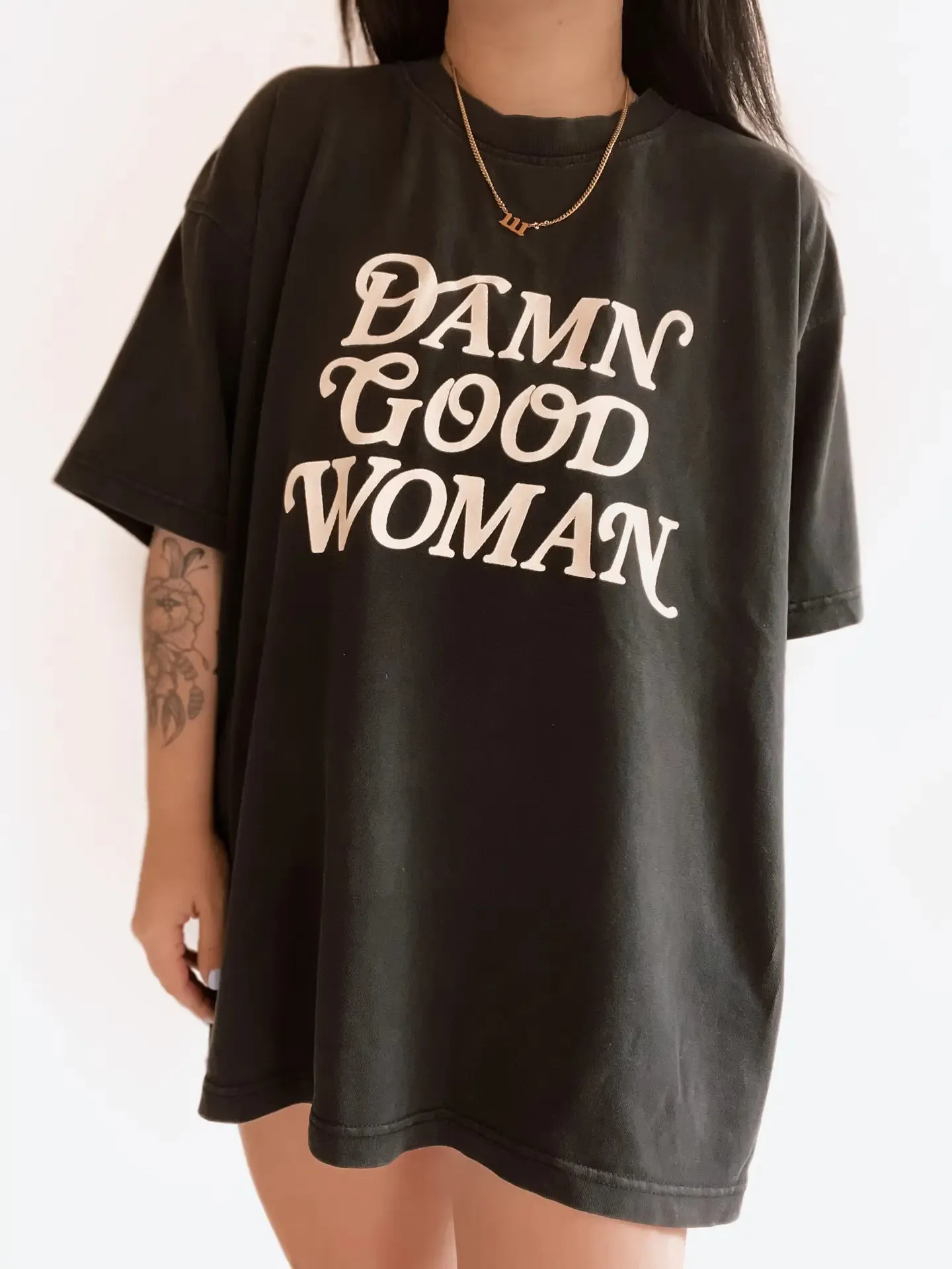 Damn Good Woman Feminist Women Graphic Tee