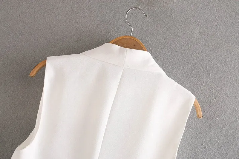 DOUBLE BREASTED WAISTCOAT