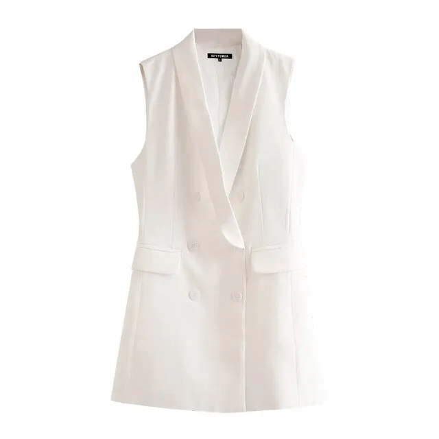 DOUBLE BREASTED WAISTCOAT