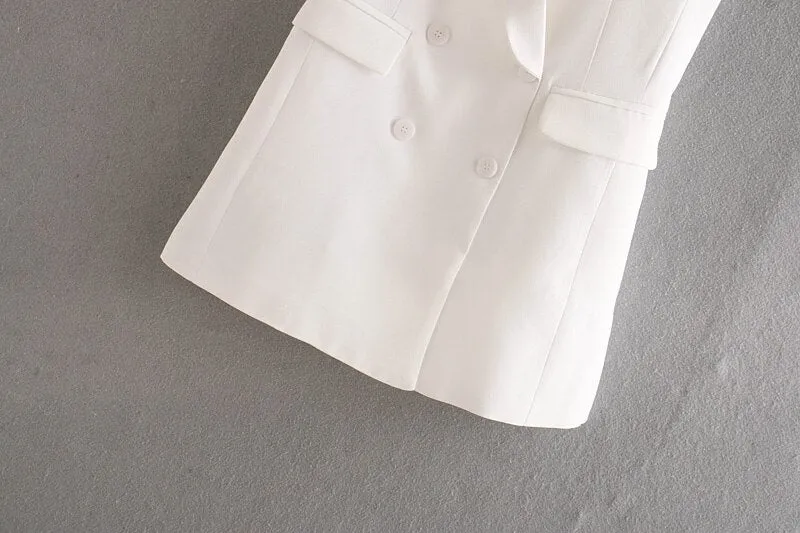 DOUBLE BREASTED WAISTCOAT