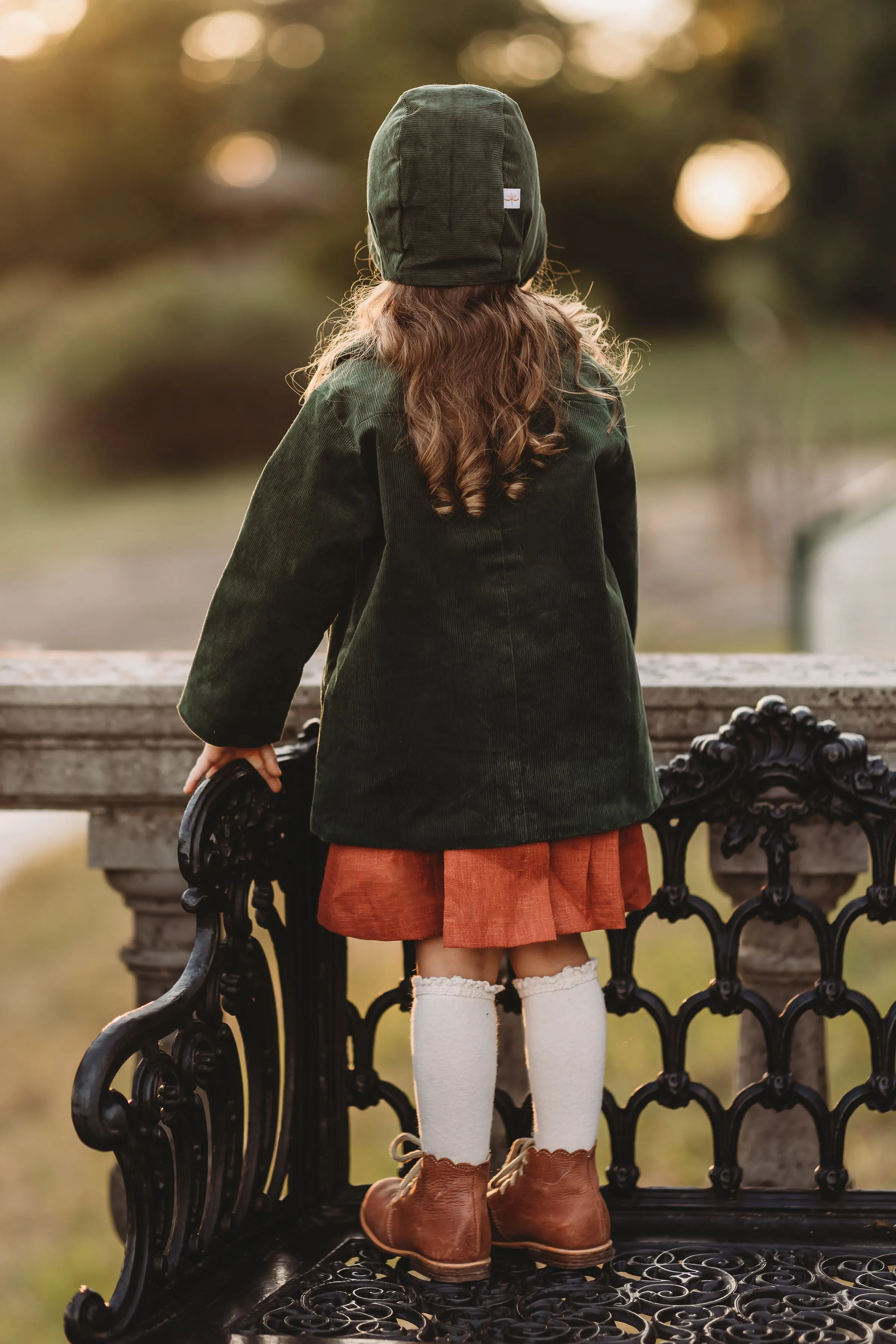 Evergreen Corduroy Coat