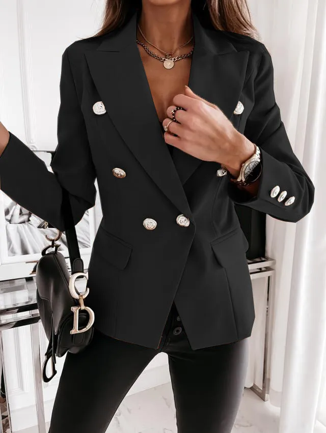 Fashion Double-Breasted Jacket