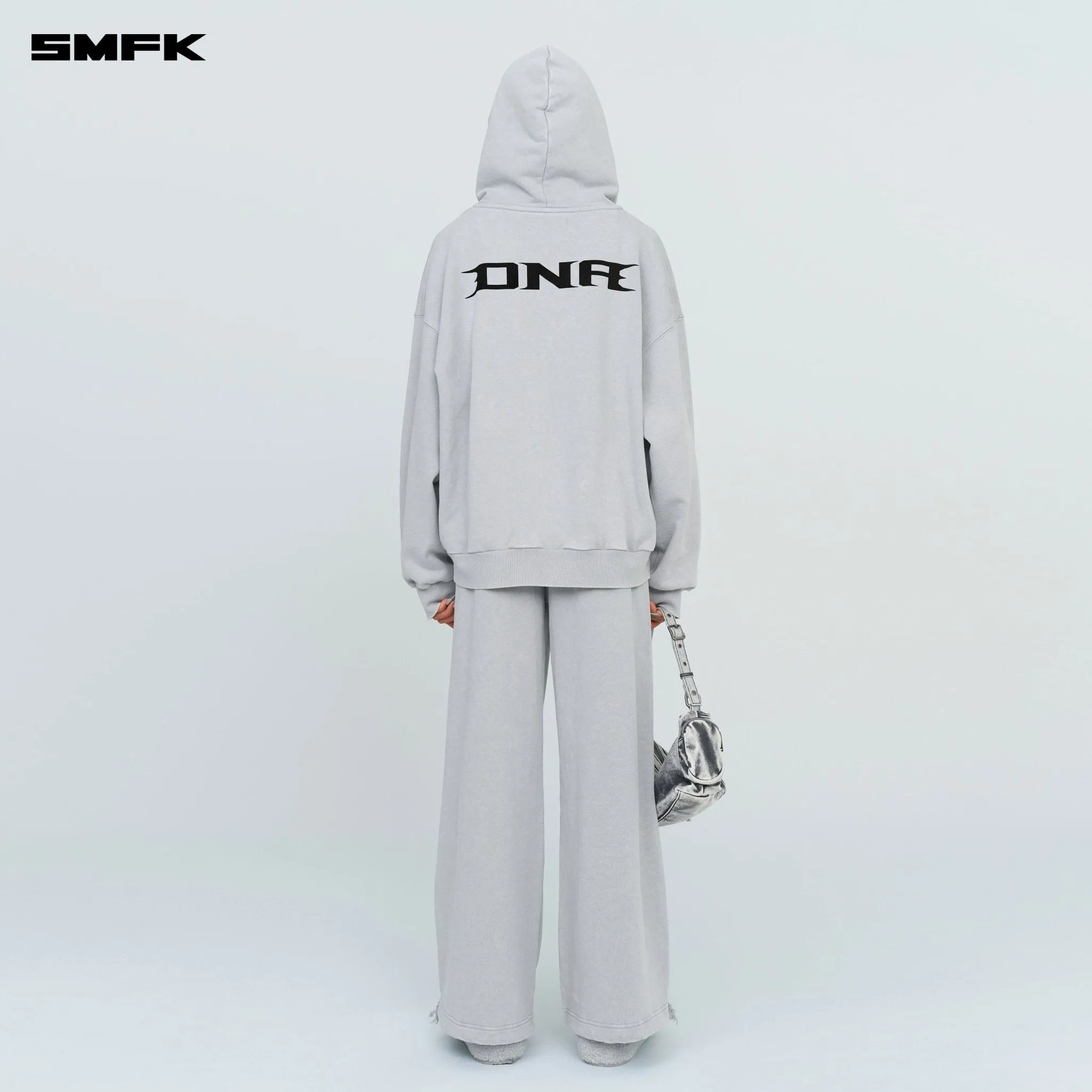 FUTURE Classic Wide-leg Sweatpants In Gray