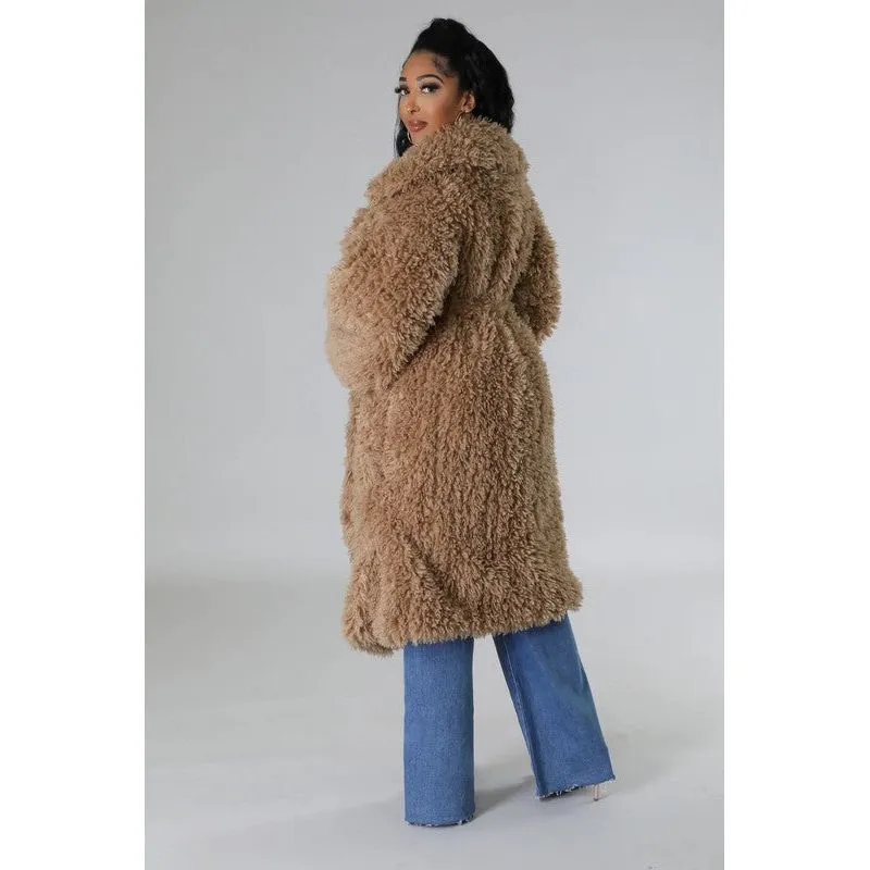Fuzzy Fur Winter Heavy Jacket