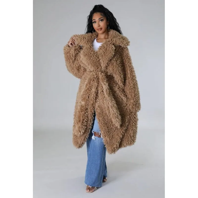 Fuzzy Fur Winter Heavy Jacket