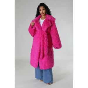 Fuzzy Fur Winter Heavy Jacket