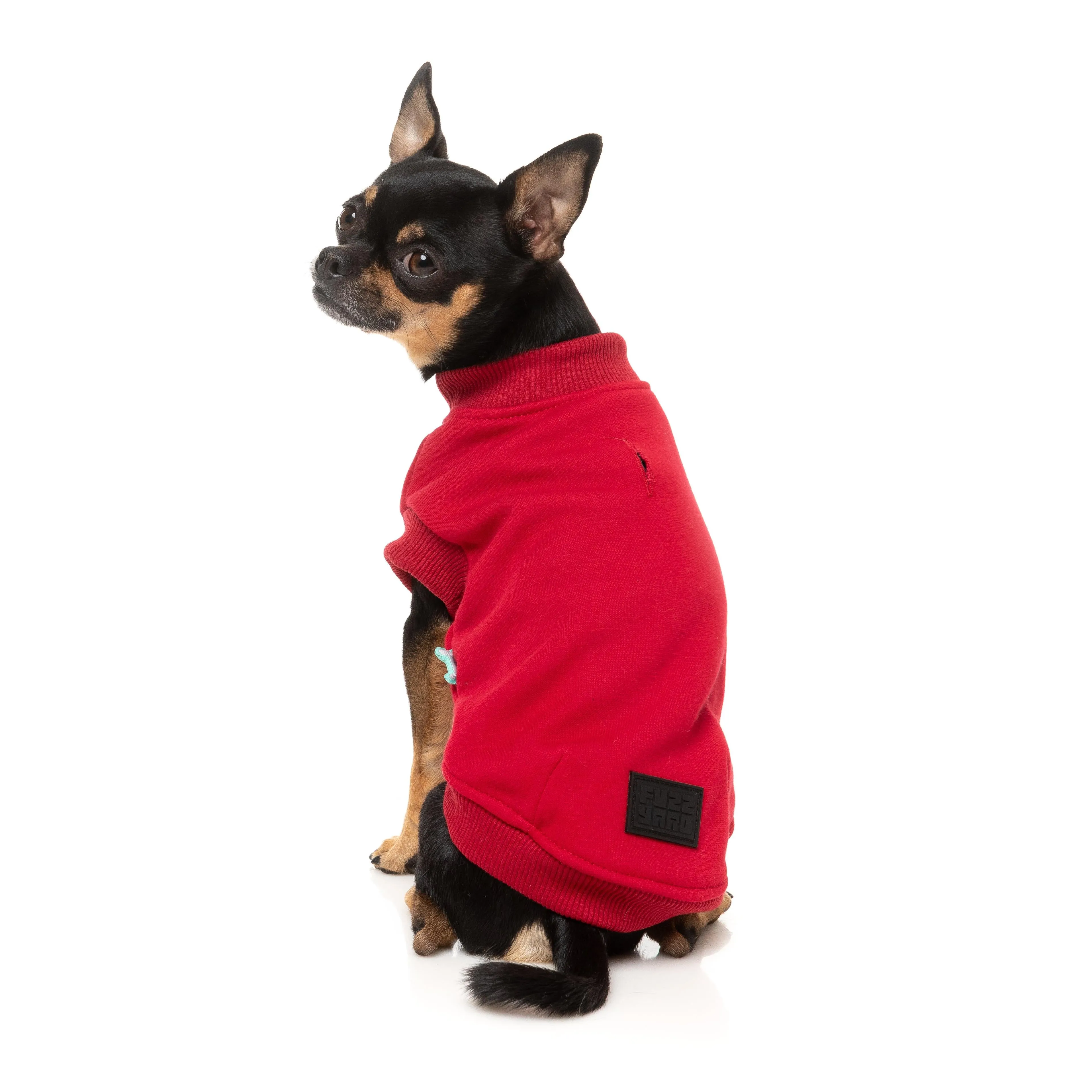 FuzzYard Dog Apparel Allday 25 Sweater Red Size 2