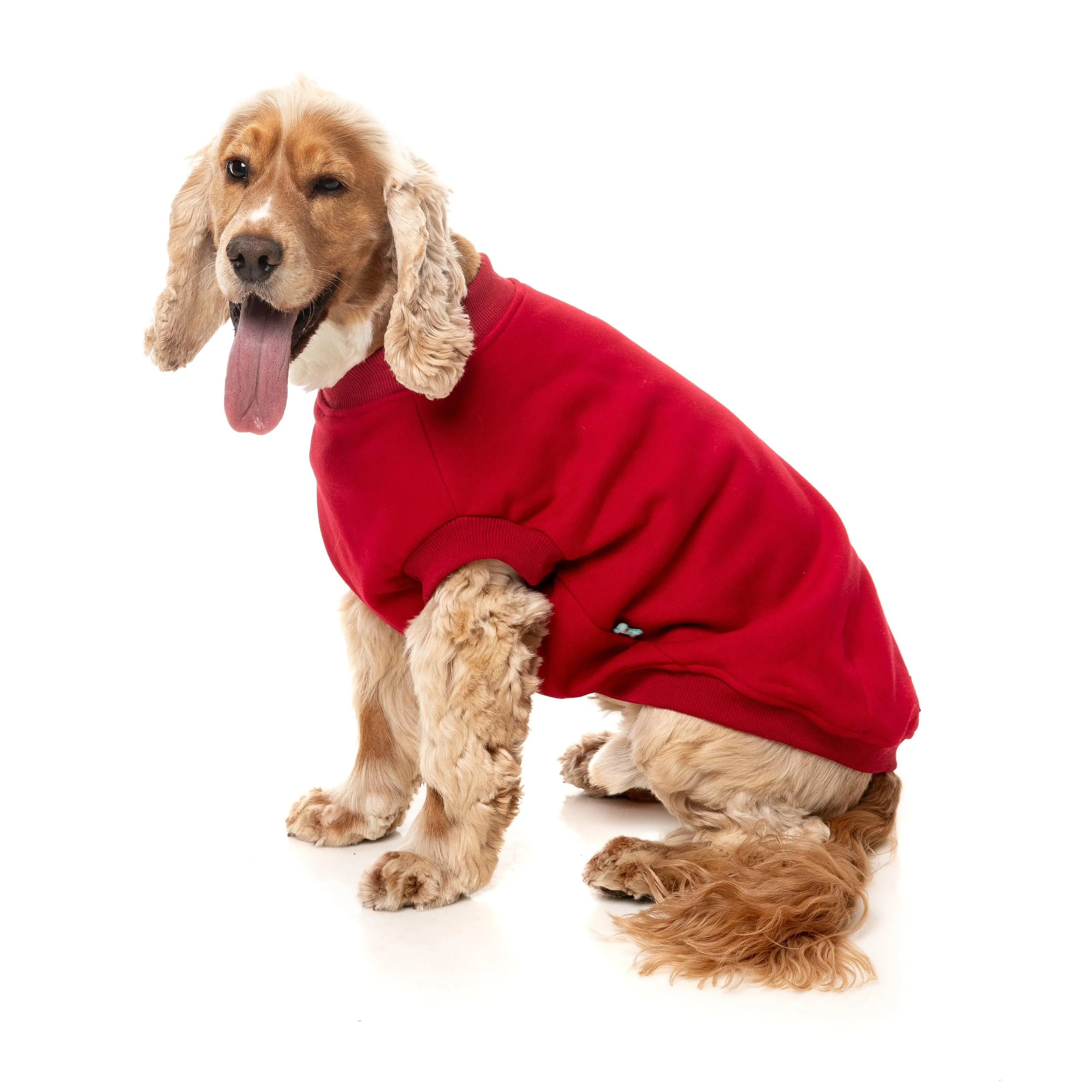 FuzzYard Dog Apparel Allday 25 Sweater Red Size 2