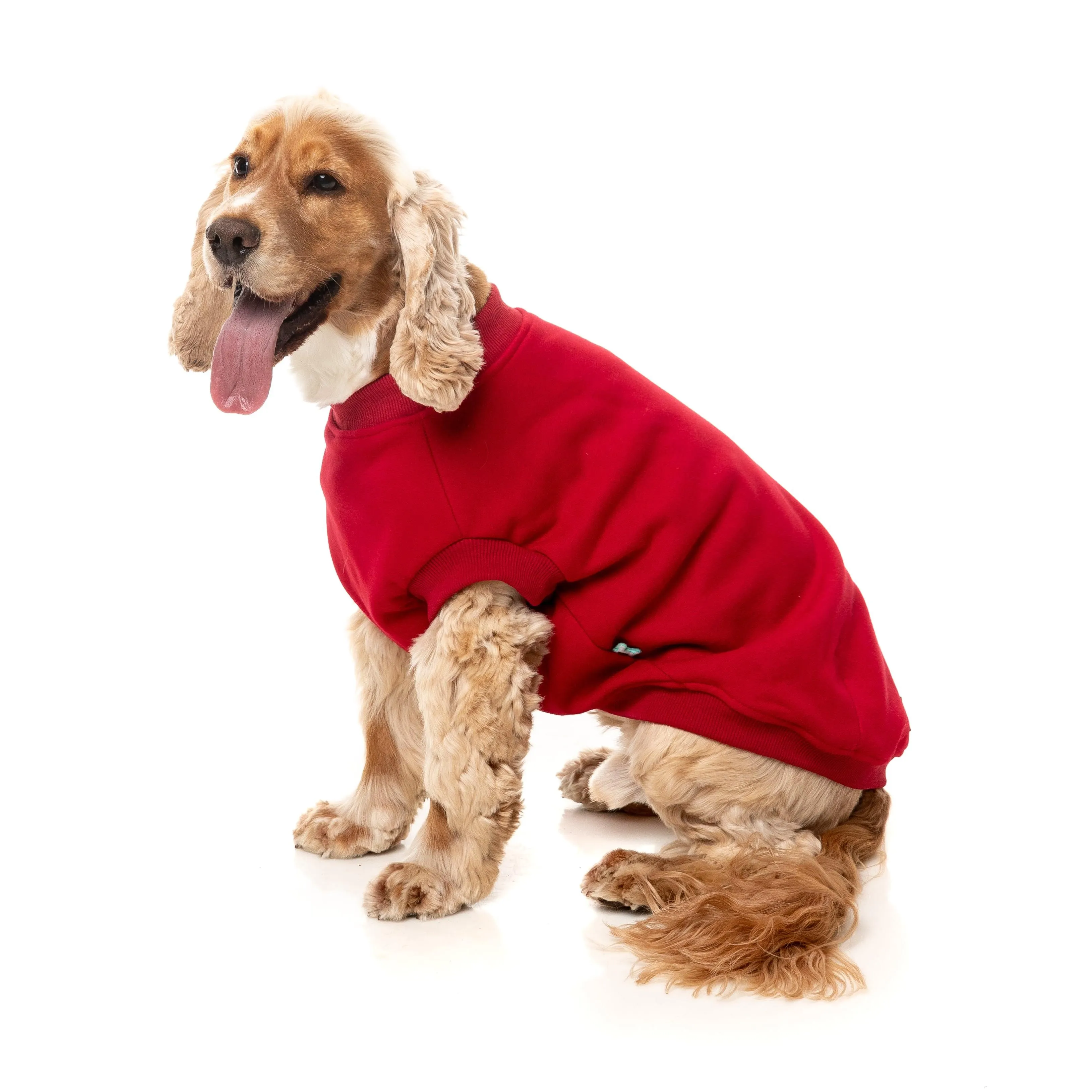 FuzzYard Dog Apparel Allday 25 Sweater Red Size 2