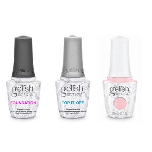 Gelish Combo - Base, Top & Taffeta