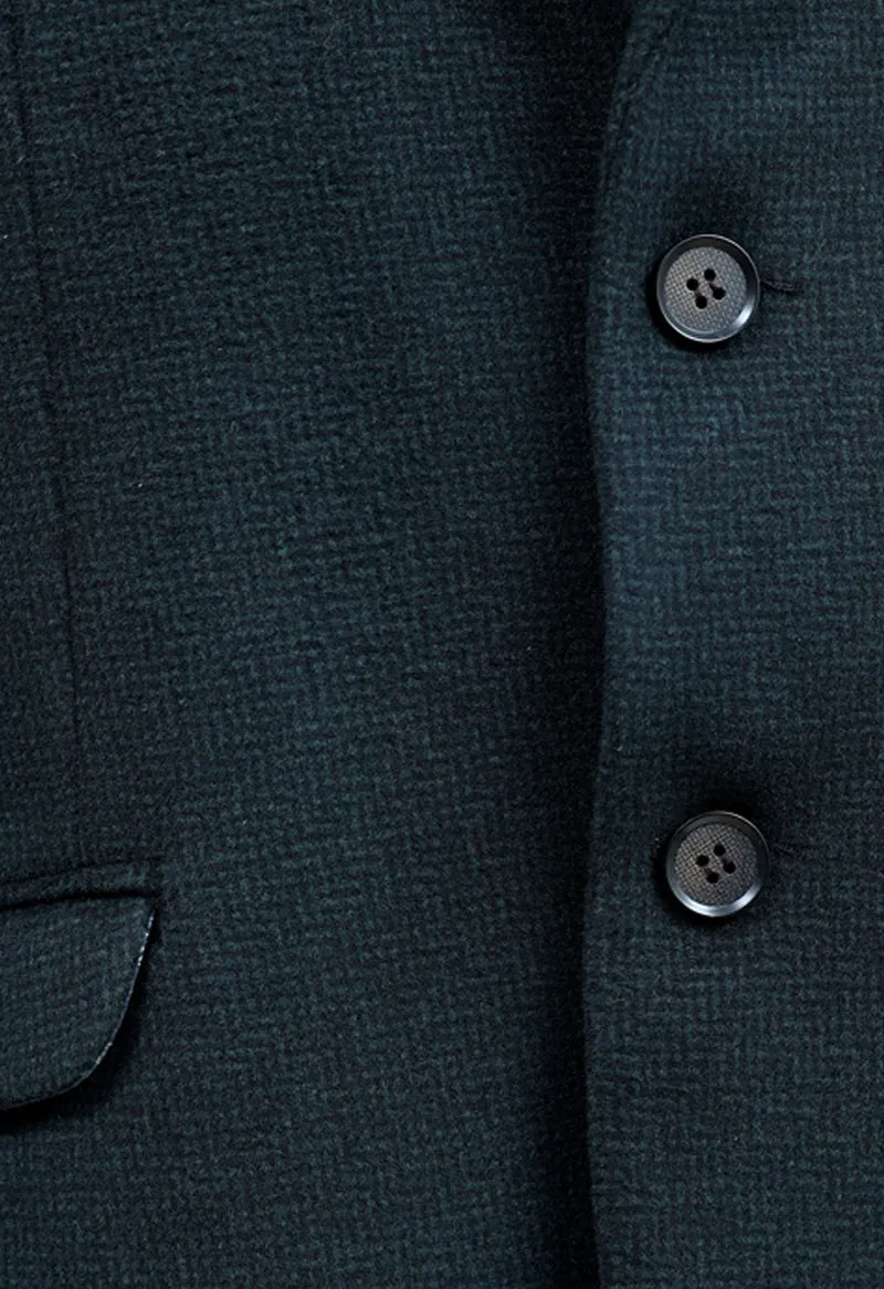 Green woolen blazer -wblz 19