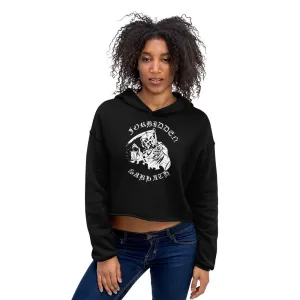 HALLOWEEN'S GRIM REAPER-WOMEN'S CROPPED HOODIE
