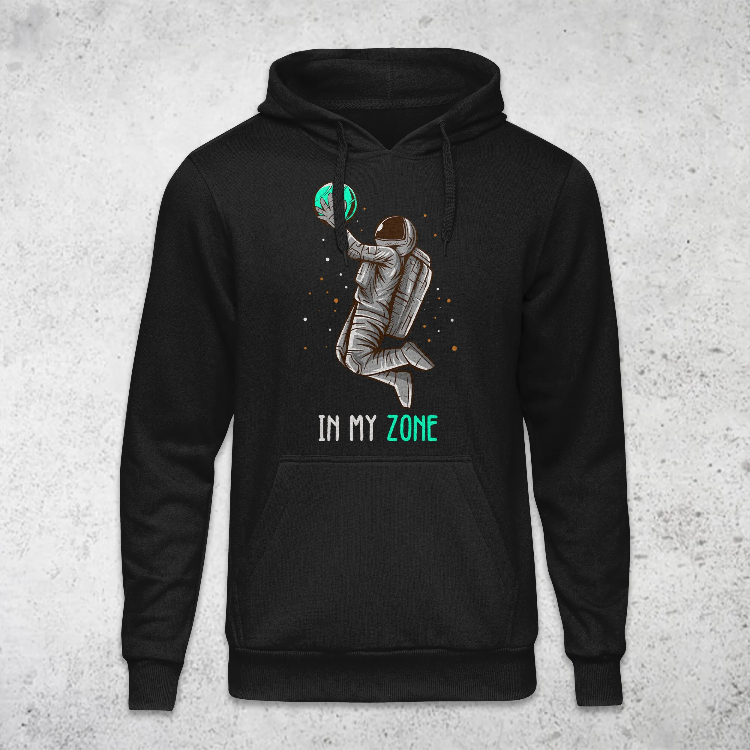 In my Zone Hoodie By Berts Pullover Hoodie
