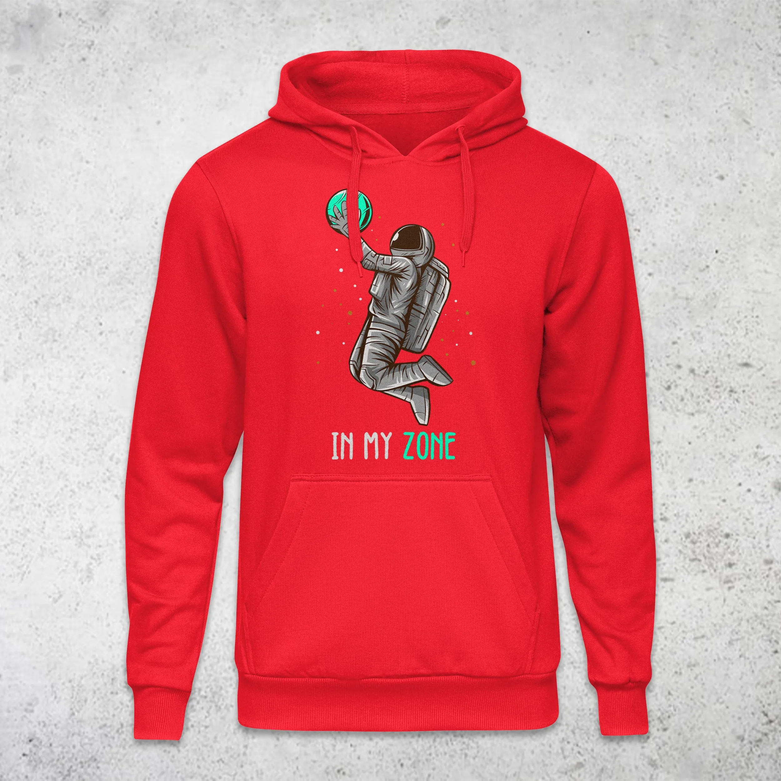 In my Zone Hoodie By Berts Pullover Hoodie