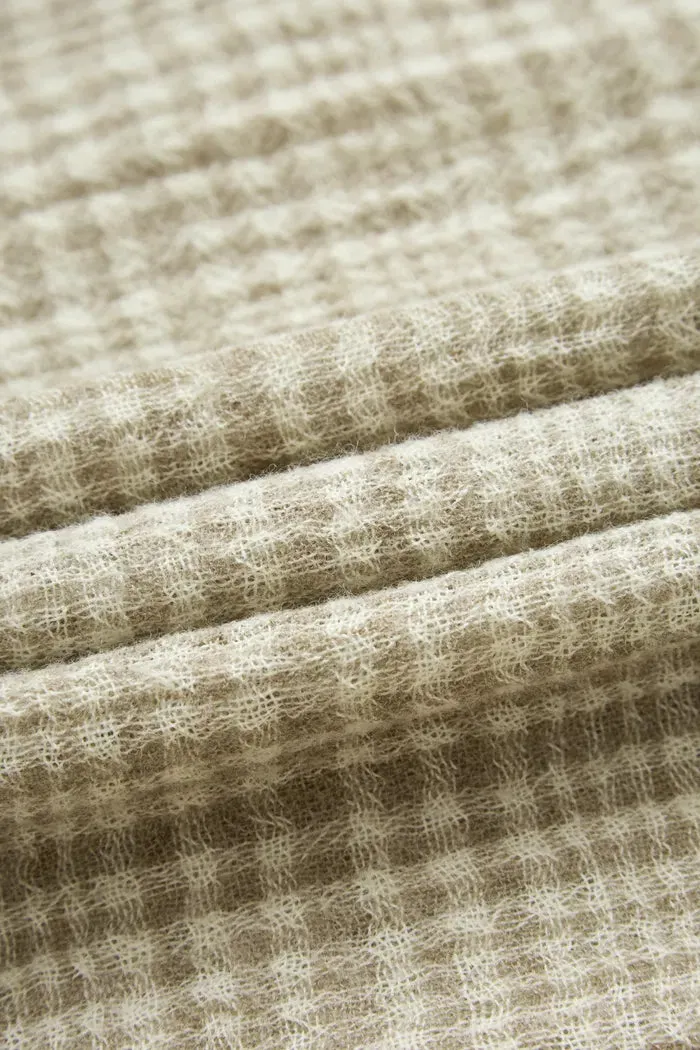 Ivy Plaid Shirt in Wool