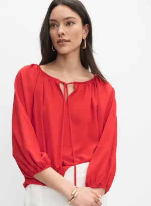Joseph Ribkoff - Tie-Neck Blouse