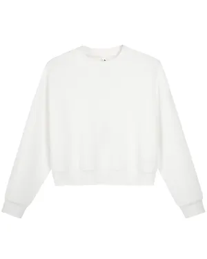 Kepler Ribbed Cropped Sweatshirt