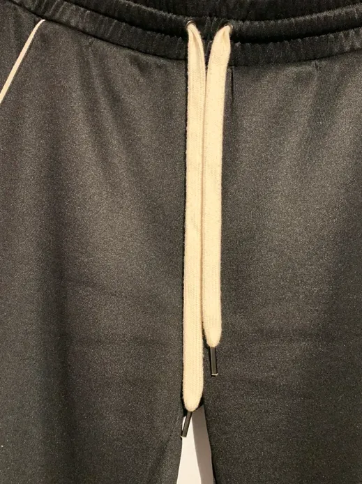 Lukas Piped Cotton-Blend Drawstring Trousers