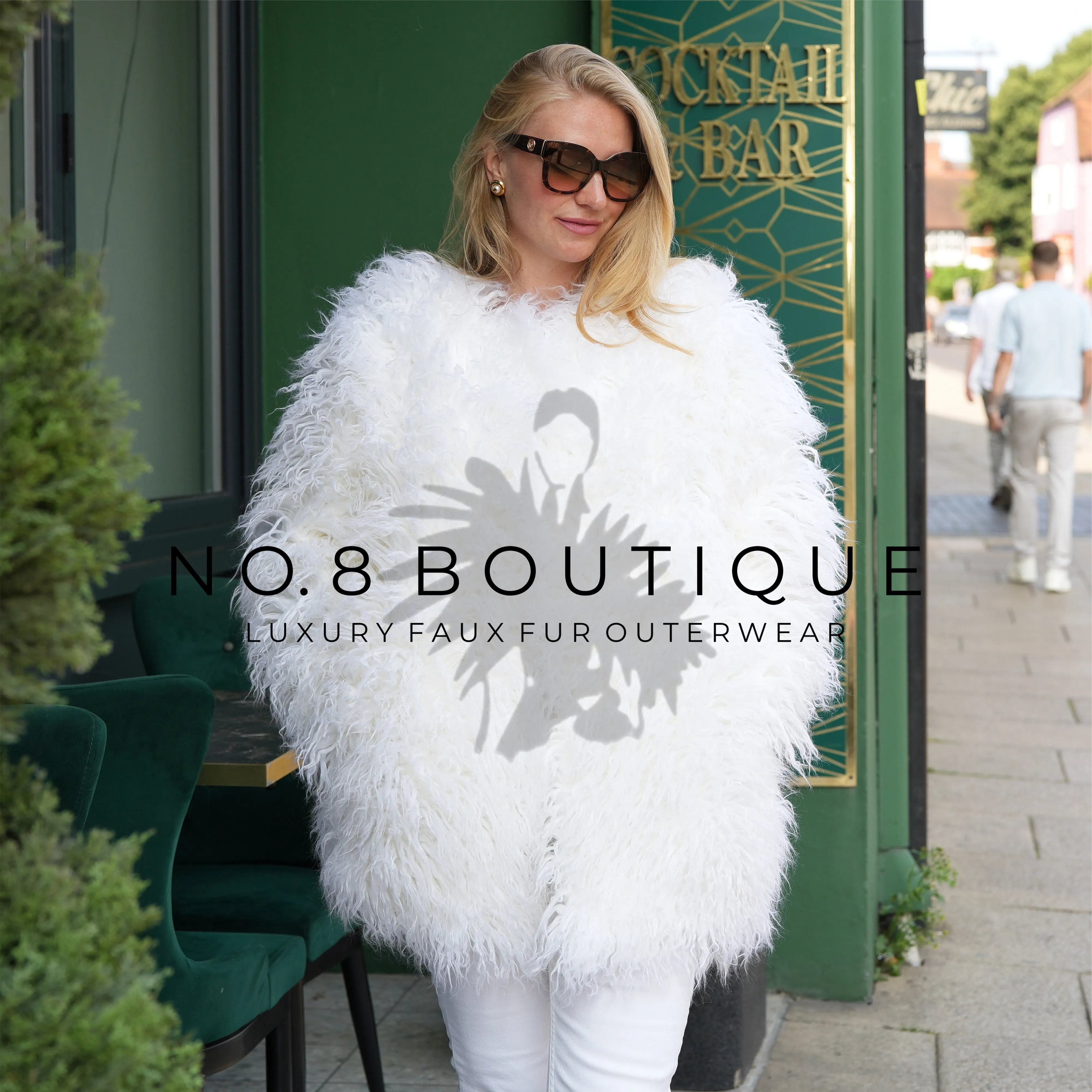 Mongolian Faux Fur Coat