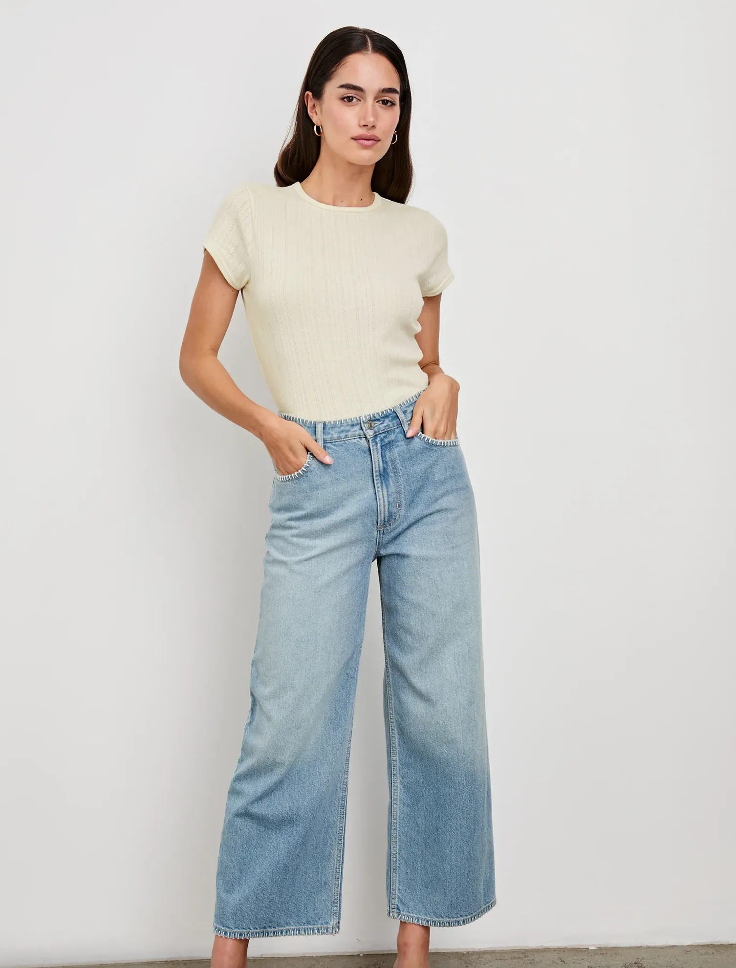 Muse Top in Ivory