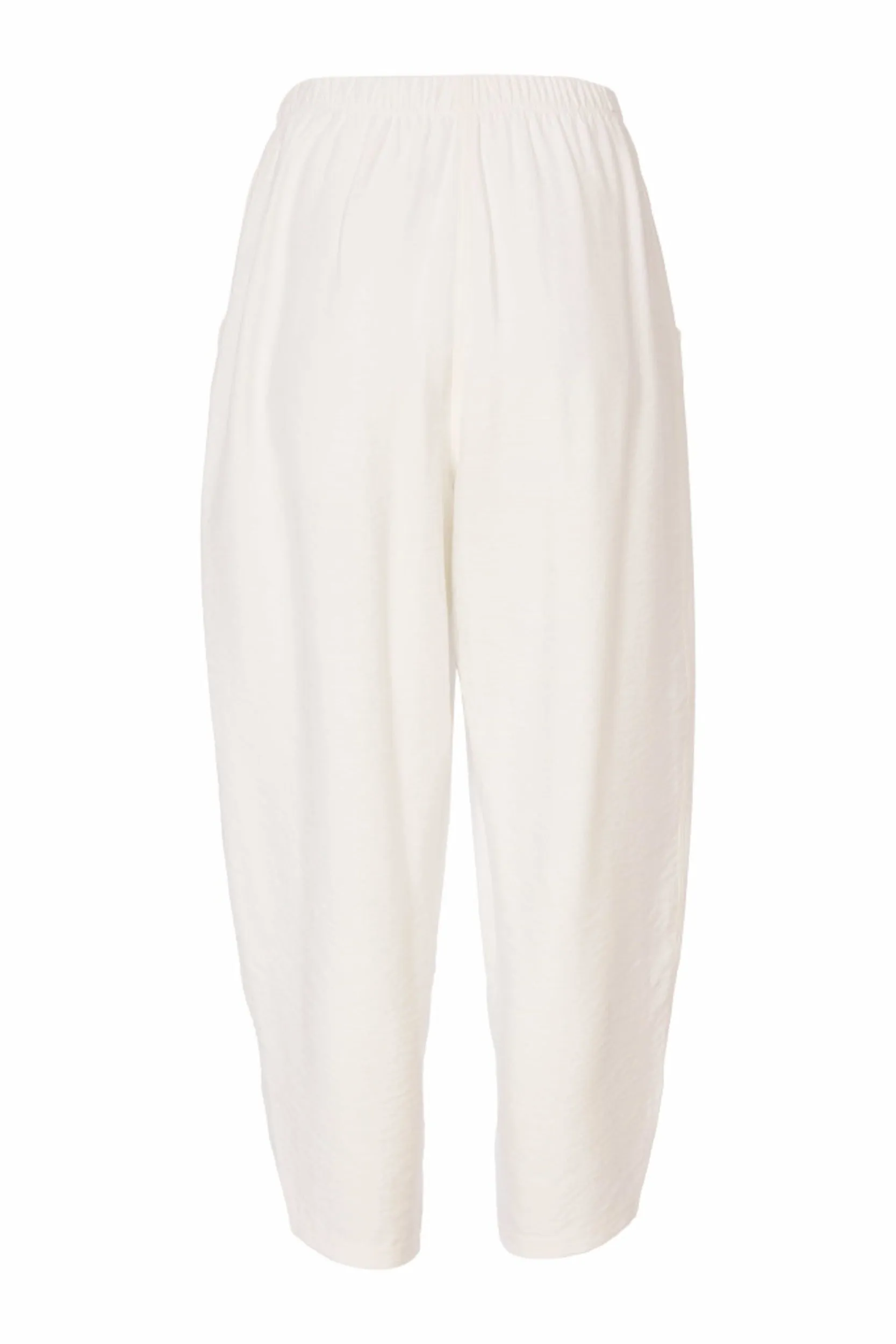 Naya - Women's Pull up Trouser with Curved Detail at Hem