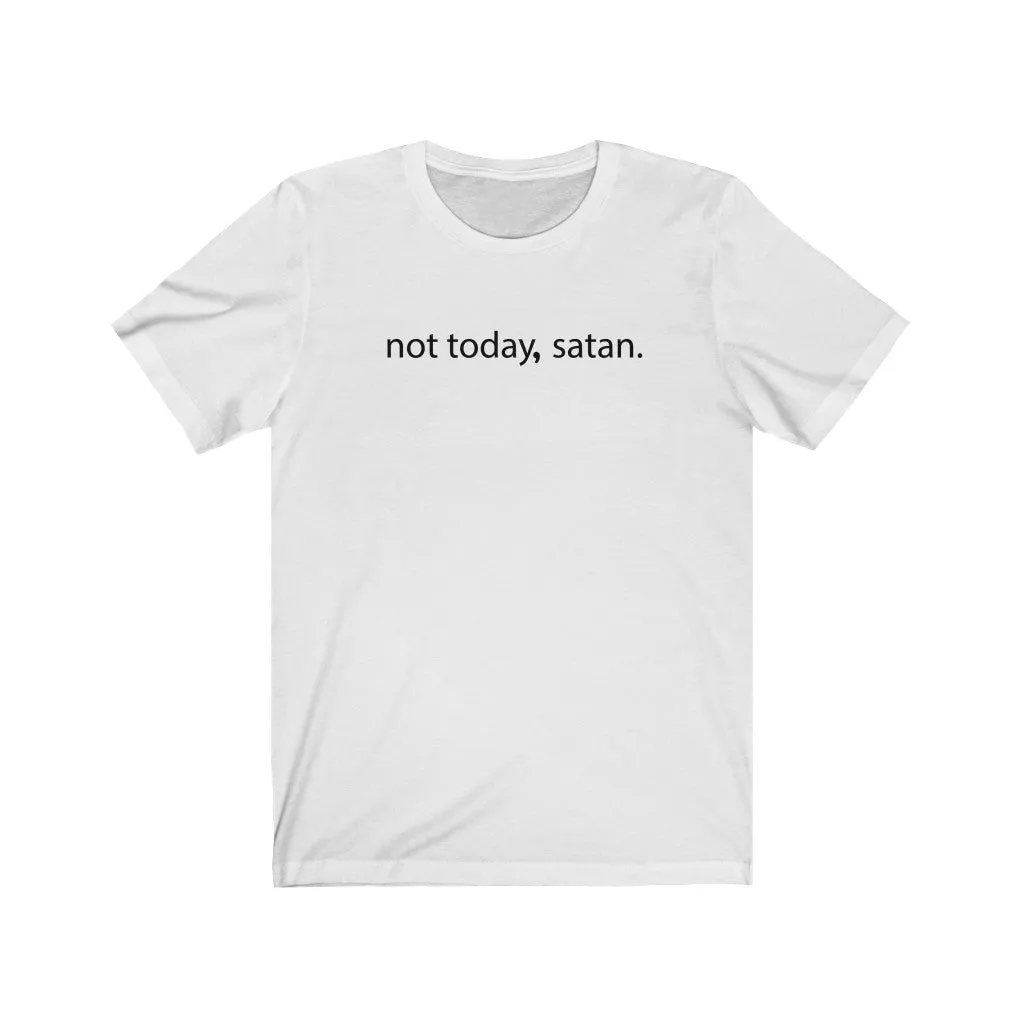 Not Today, Satan. T-Shirt - Trendy Kpop T-shirts - Kpop Classic T-Shirt