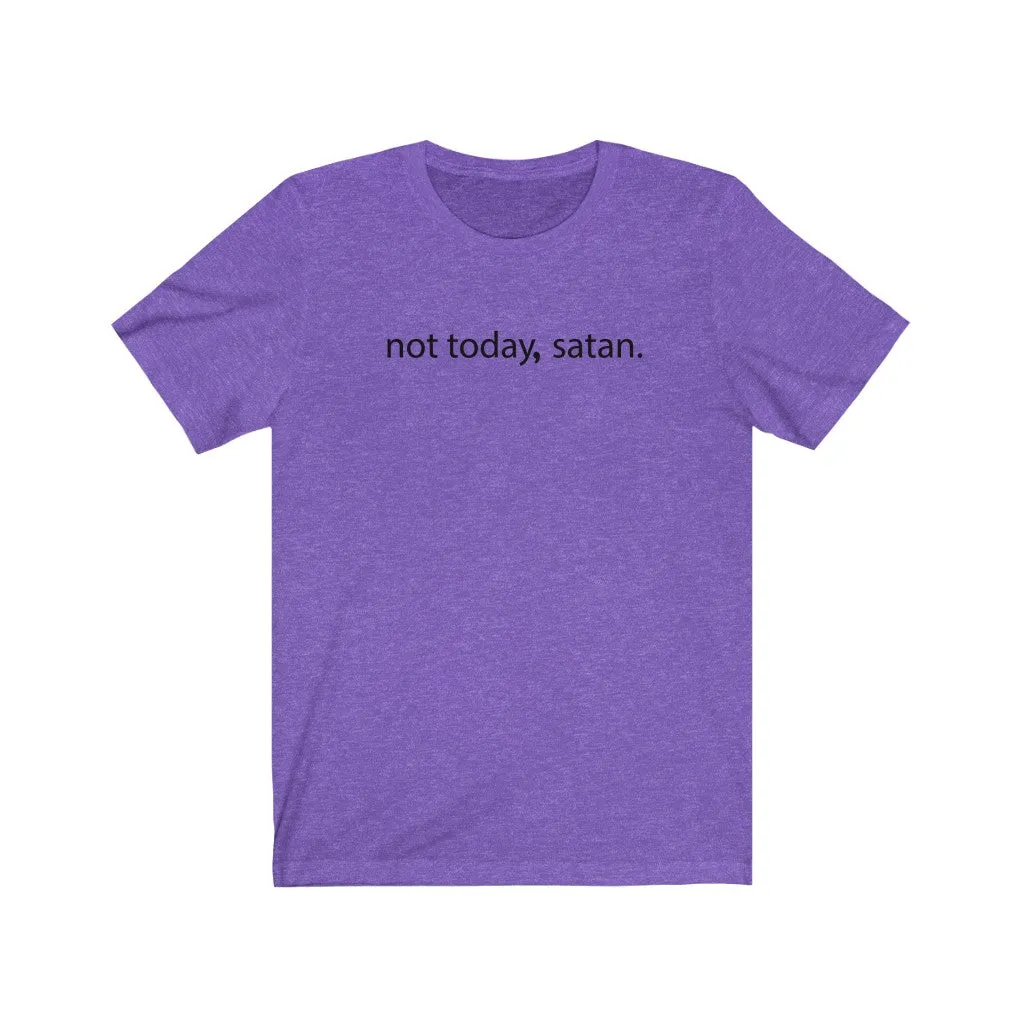Not Today, Satan. T-Shirt - Trendy Kpop T-shirts - Kpop Classic T-Shirt