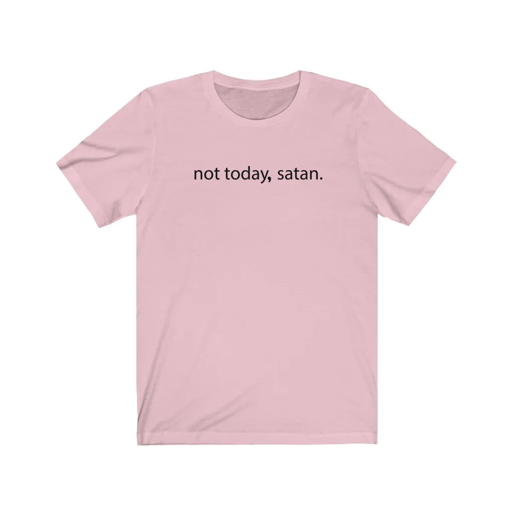 Not Today, Satan. T-Shirt - Trendy Kpop T-shirts - Kpop Classic T-Shirt