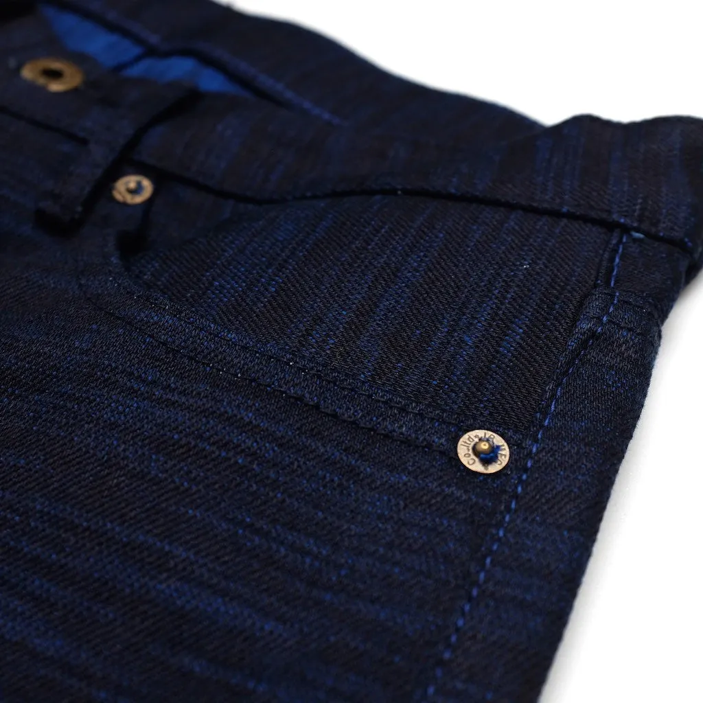 ODJB001 18oz. "Sapphire Slub" Selvedge Jeans (High Tapered)