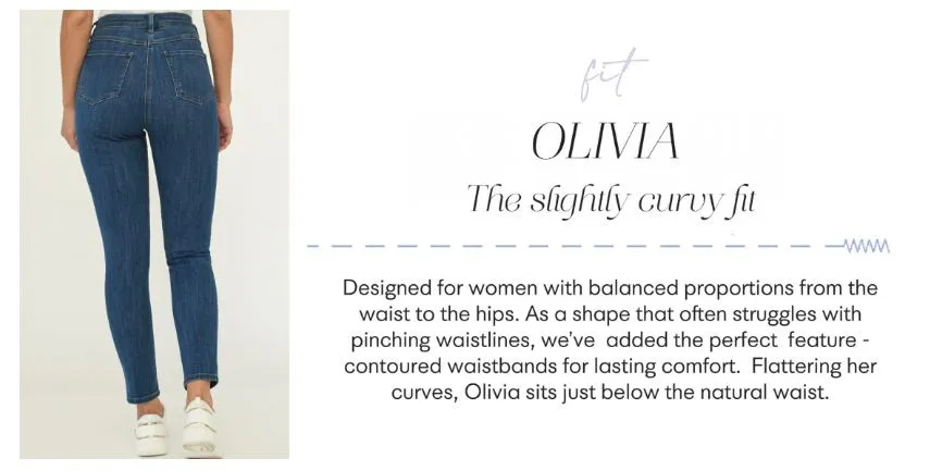 Olivia Slim Ankle Brown