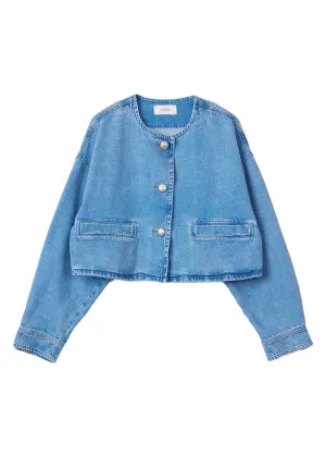 Paley denim jacket in blue jay