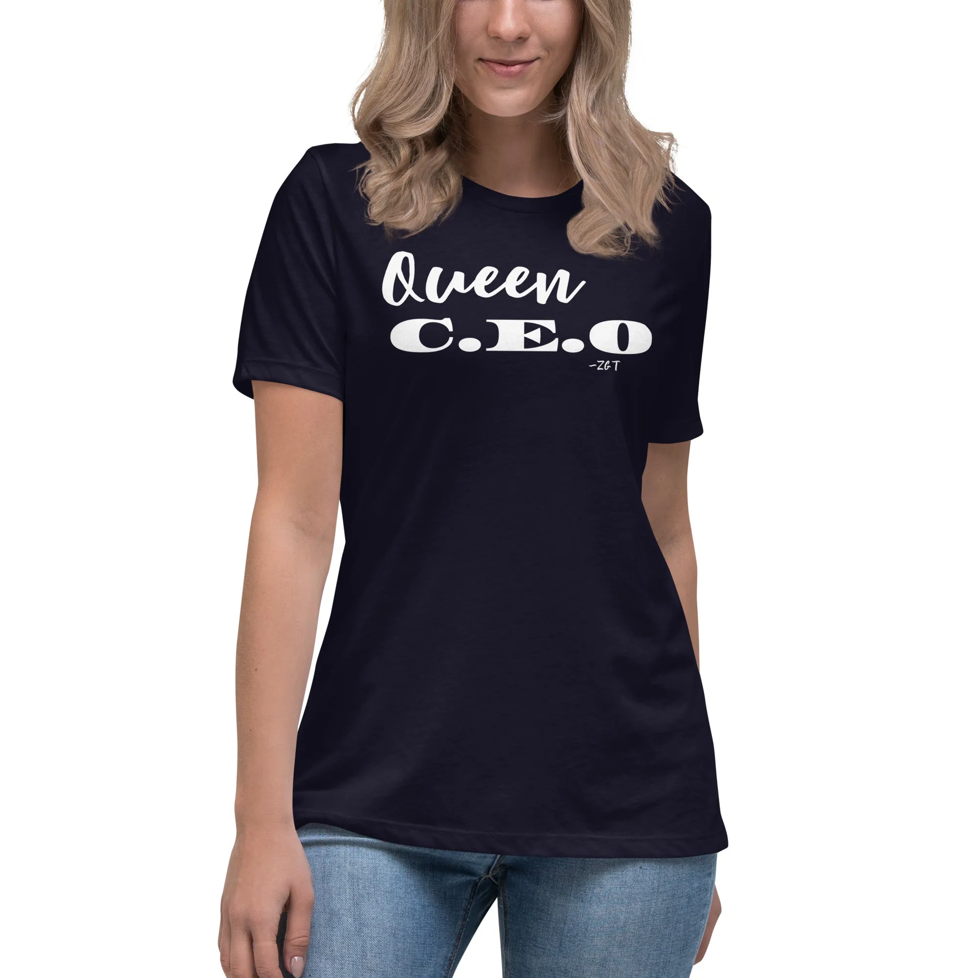 QUEEN C.E.O: Women's Relaxed T-Shirt