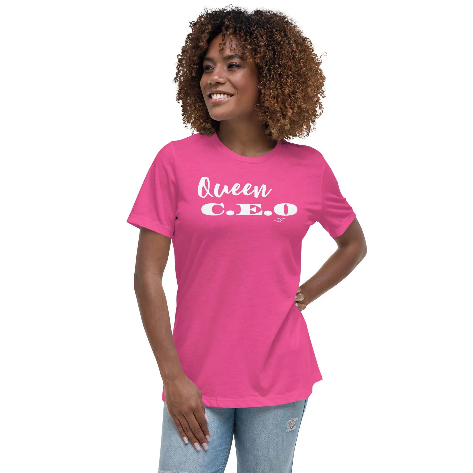 QUEEN C.E.O: Women's Relaxed T-Shirt