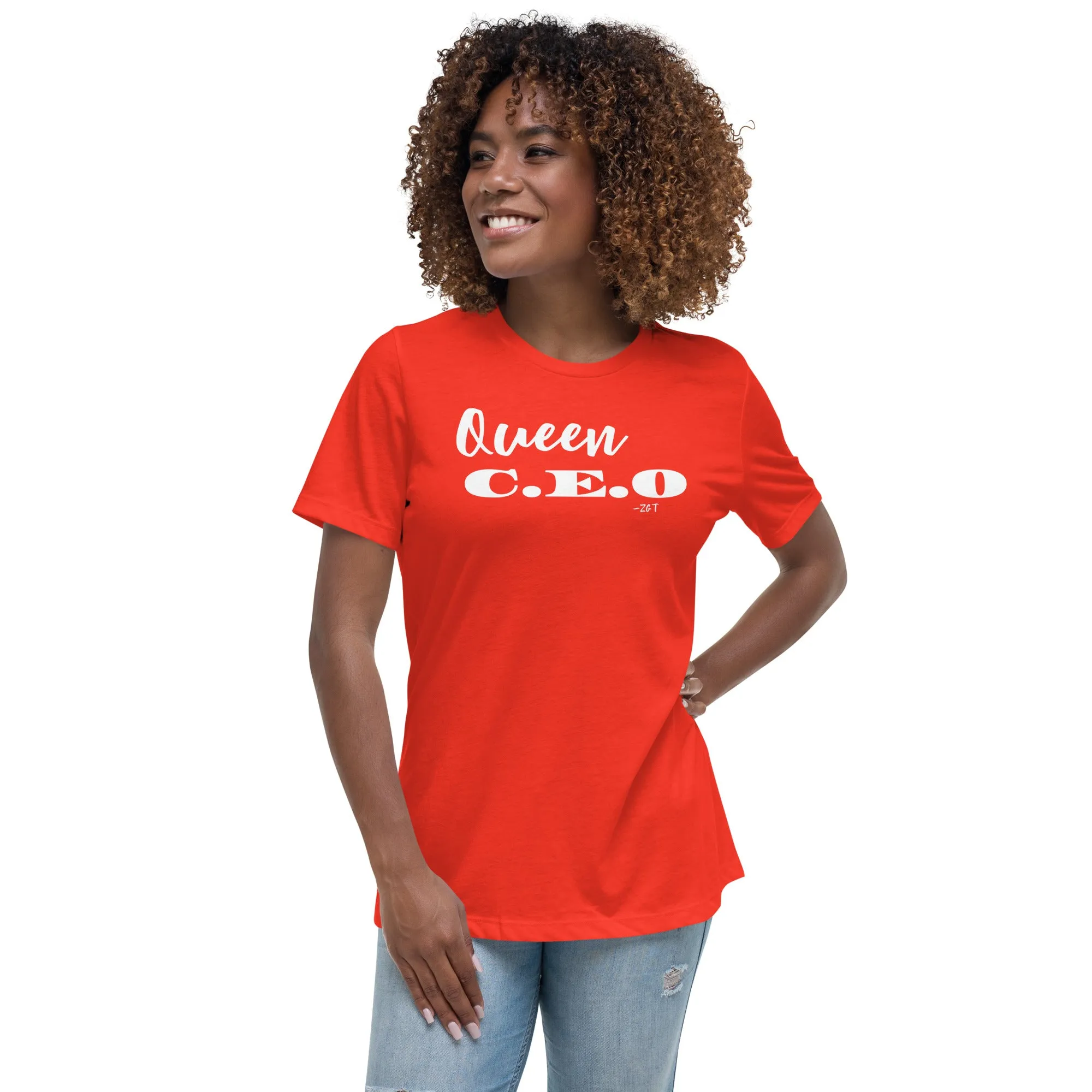 QUEEN C.E.O: Women's Relaxed T-Shirt