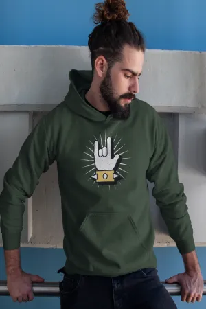 Rock Fanatic Men's Hoodie