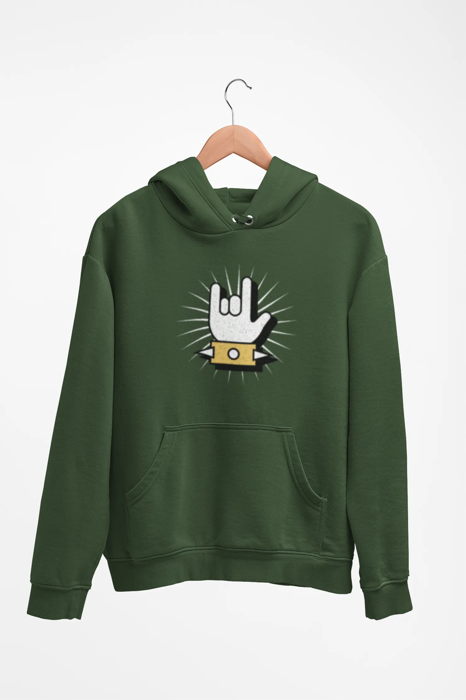 Rock Fanatic Men's Hoodie