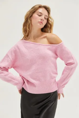 slouchy shoulder sweater